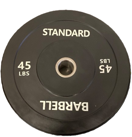 Photo 1 of 2 45 lb Bumper Plate Weight Set, Fits 2" Diameter Barbell