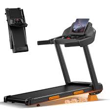 Photo 1 of 16% Treadmills for Home with Handle, 3 in 1 Portable Treadmill with Incline, Foldable Treadmill with Three Screen, 12 Preset Programs, 400LBS