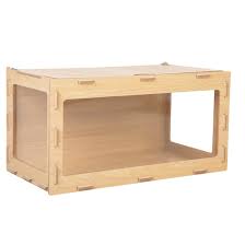 Photo 1 of Wooden Hamster Cage 31.5-in x 16.1-in x 15.7-in Composite Hamster Habitat
