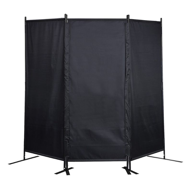 Photo 1 of 3-Panel Room Divider Foldable Screen Privacy Protection Furniture