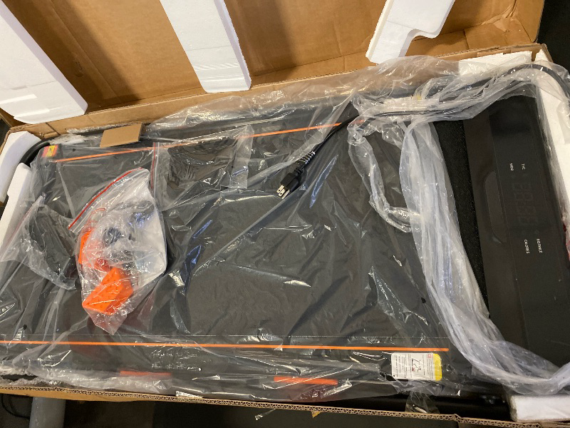 Photo 1 of Folding 3-in-1 Portable Treadmill with 16% Incline Max 6.5MPH