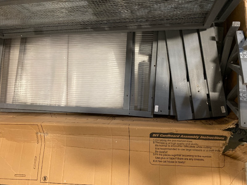 Photo 1 of Large Catio Cat Enclosure Playpen, Sun Panel Roof