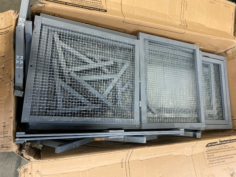 Photo 1 of Large Catio Cat Enclosure Playpen, Sun Panel Roof