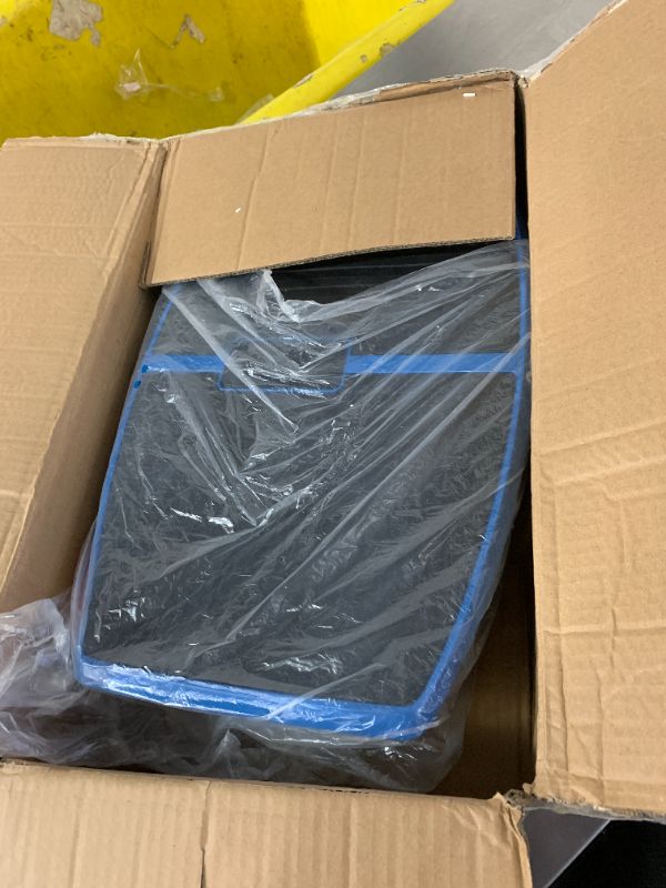 Photo 1 of **USED** Pro Curved Whole Body Vibration Plate Black and Blue