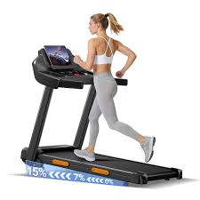 Photo 1 of Foldable Treadmill with Wider Three Screen & Holder, 15% Incline & MAX 7.2MPH