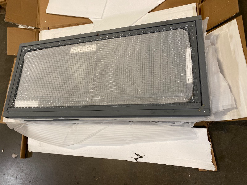 Photo 1 of Large Catio Cat Enclosure Playpen, Sun Panel Roof Grey