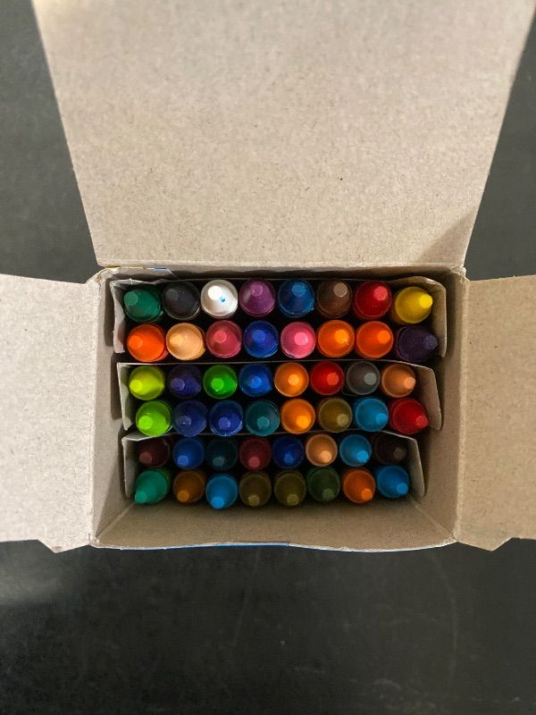 Photo 1 of Cra-Z-Art 48 Count Washable Assorted Colors Crayons - School Supplies for Kids