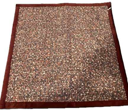 Photo 1 of 19" x 18" Red Square Rug