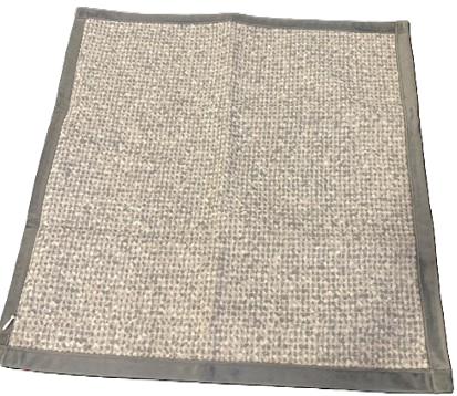 Photo 1 of 19" x 18" Square Rug Grey