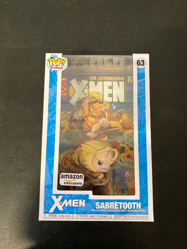 Photo 1 of Funko Pop Comic Cover: Marvel - Age of Apocalypse Sabretooth, Amazon Exclusive - Collectable Vinyl Figure - Gift Idea - Official Merchandise - Toys for Kids & Adults