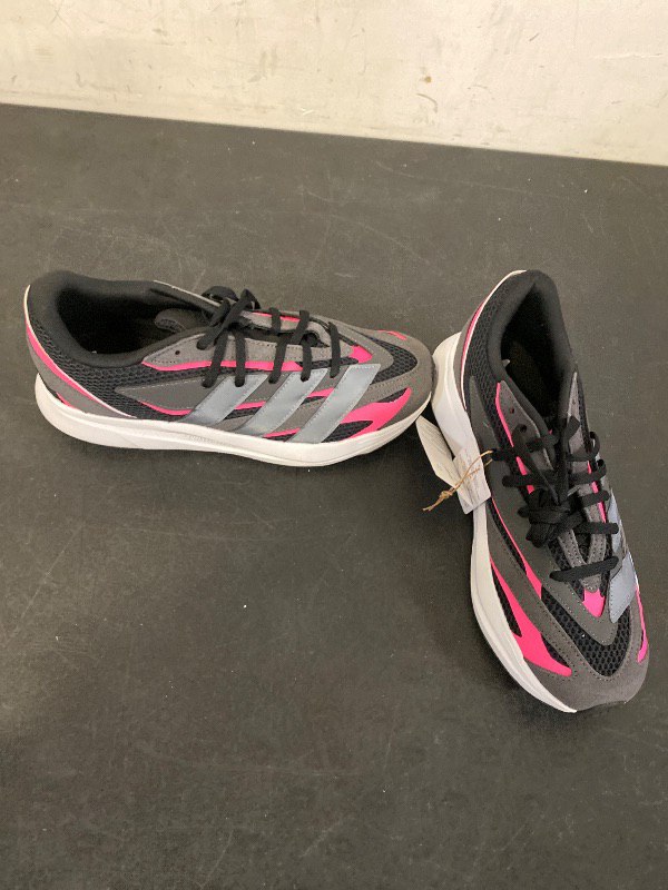 View 2 of 6.5 adidas Boys' Lightblaze Lace Up Sneakers