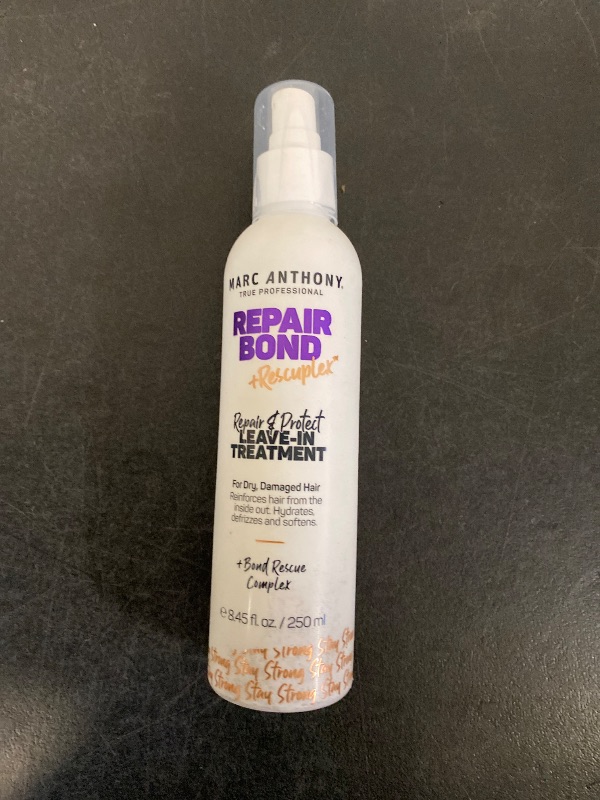 Photo 1 of Anthony Bond Repair Leave In Hair Conditioner Treatment for Dry & Damaged Hair, Repair Bond - Treatment & Deep Conditioning Moisturizer Reduces Breakage & Flyaways - Fights & Reduces Frizz