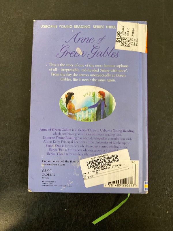 View 3 of Anne of Green Gables (Young Reading 3) Hardcover