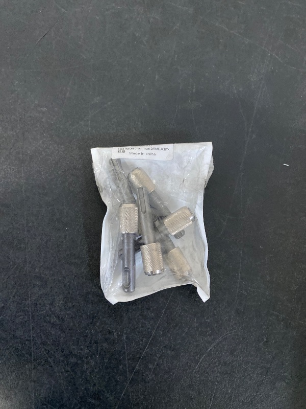 View 3 of 6 Pieces SDS-Plus Shank Drill Chuck Adapters SDS PLUS to 1/4" Hex Socket Adapter Converter 1/4 Inch Hex Shank Screwdriver Drill Bit Holder for Electric Hammer Impact Drills