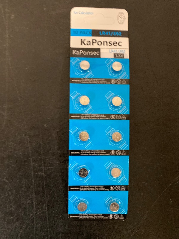 Photo 1 of 10 Pack SR626SW AG4 Equivalent 377S 377 LR626 1.5V Button Cell Watch Battery Replacement