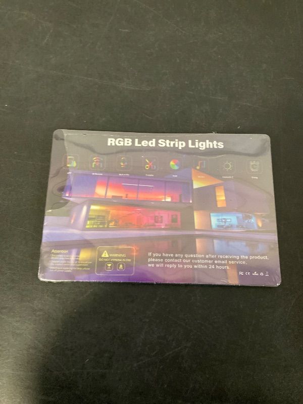 Photo 1 of 200 Ft Bedroom Led Lights (2 Rolls 100 Ft), Music Synchronized Color Changing Rgb Led Strip Lights, Bluetooth Light With Remote