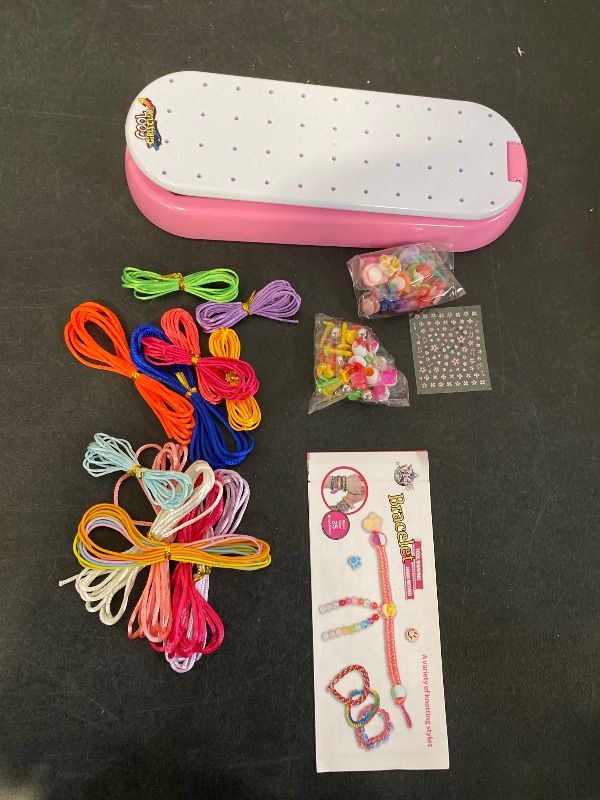 Photo 1 of Bracelet Making Kit, Beads kit for Making Bracelets and Necklaces with Threads and Case