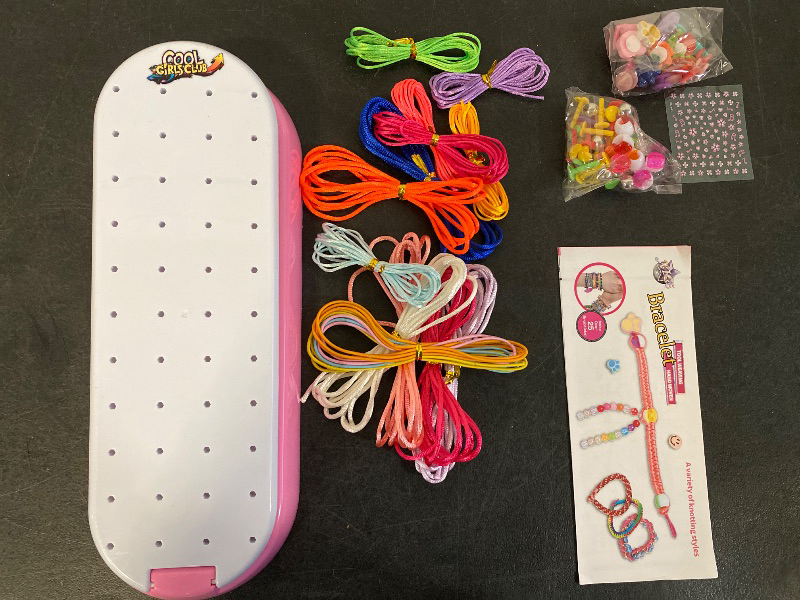 Photo 1 of Bracelet Making Kit, Beads kit for Making Bracelets and Necklaces with Threads and Case
