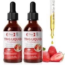 Photo 1 of 000MG - Trimethylglycine Liquid Drops, Betaine High Absorption, Supports Methylation, Liver Wellness & Cognitive, Non-GMO, Vegan, Strawberry, 1 Fl.Oz (2 Pack)