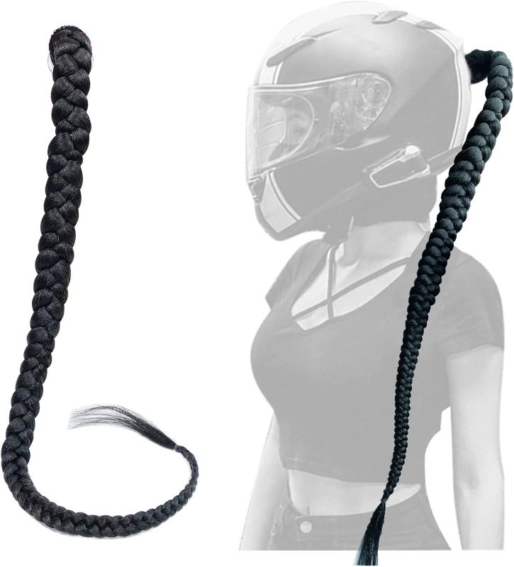 Photo 1 of 2 Pack 30 Inch Braids Ponytail with Hair Accessories