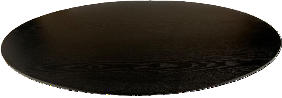 Photo 1 of Black Wood Table Top 47" x 23 1/2" x 1