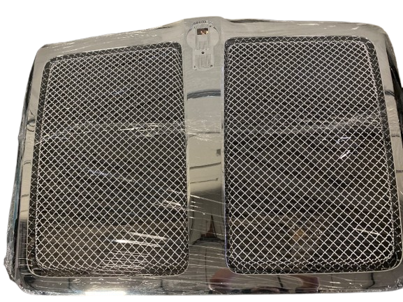 Photo 1 of Chrome Grille fit for 2015-2022 Kenworth T680, With Bug Screen, Chrome Plated