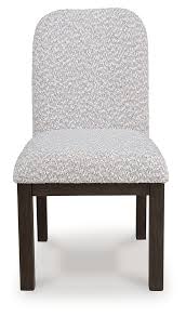 Photo 1 of Upholstered Dining Chair Set of 2 White