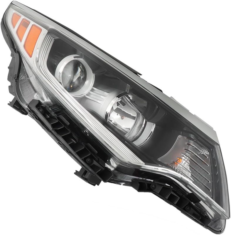 Photo 1 of Passenger and Driver Side Replacement for Optima 2016 2017 2018 Chrome Housing KI2503196 Headlights Assembly