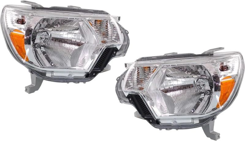 Photo 1 of Headlight Right Replacement for Toyota Tacoma 2012 2013 2014 2015 4.0L V6, for Toyota Tacoma 2012 2013 2014 2015 2.7L l4 Replace# 8111004181 8115004181 TO2502213C TO2503213C