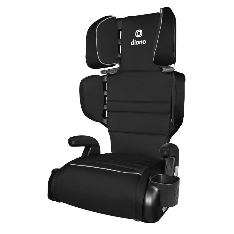 Photo 1 of Only protective Cover | Diono Connect3 R 2-in-1 High Back Booster, Slim Fit 3-Across in Many Mid-Sized Sedans and SUVs, for Children from 40-120 lbs., Lightweight with Cupholder, Black Storm| Includes Fabric pieces | Missing plastic connection pieces, mis