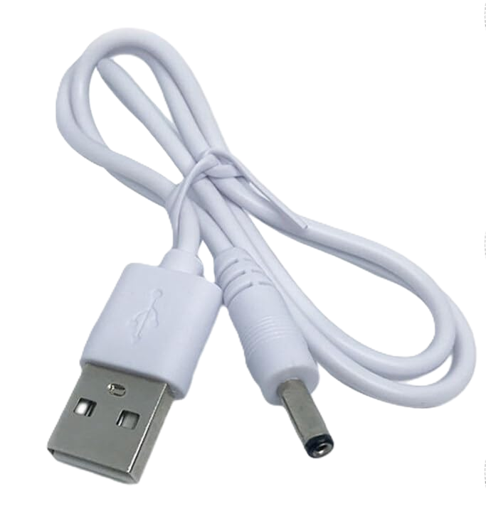 Photo 1 of 5 FT. USB to Power Cable Charger Cord Multi-use Charging Cable for Table Lamps, Fans, Tablets Compatibility Easy to Use Portable Design