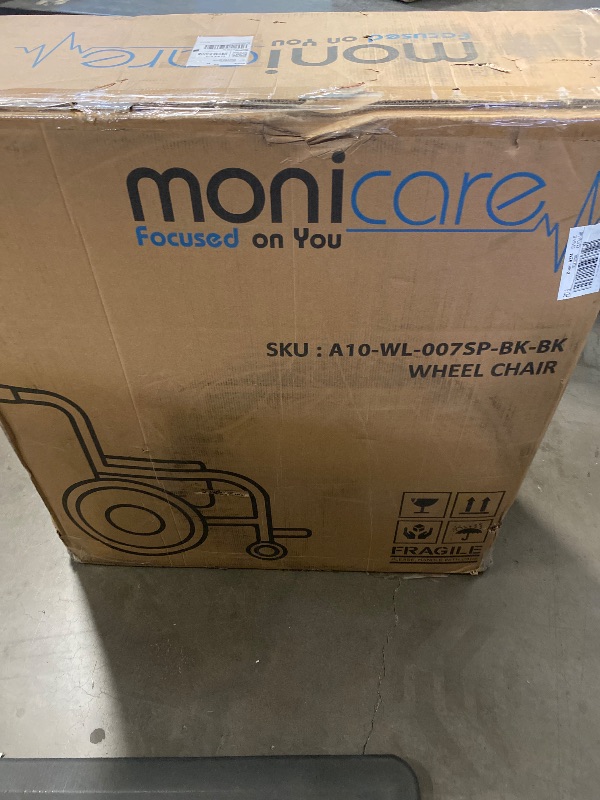 Photo 1 of Manual Wheelchair - Extra Width 24"x17.5" Seat