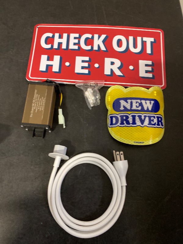 Photo 1 of 4 Item Automotive Accessories/Electronics Bundle