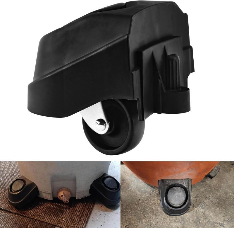 Photo 1 of 12388 Foot Caster+12293 Caster Compatible with Ridgid Vacuum Wet/Dry Vac Casters