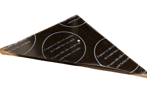 Photo 1 of 30 1/2" x 15" 4 Pack Greenhouse Parts Black