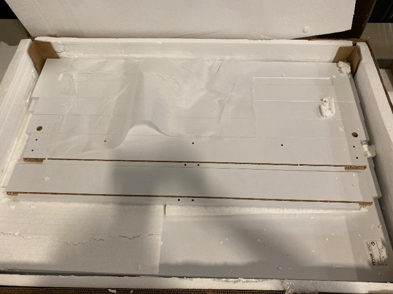 Photo 1 of New | White Shaker Base Cabinet with Drawer, 36-Inch Unassembled Drawer Base Cabinet, 36" W x 24" D x 34.5" H Ready to Assemble Cabinet with Soft-Close Doors and Adjustable Shelf, for Home Office