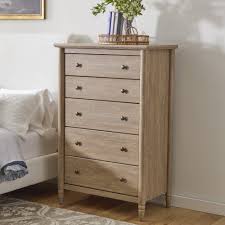 Photo 1 of Box 1/2 Only, Missing Box 2|My Texas House Monroe 5-Drawer Dresser, Brushed Oak Finish