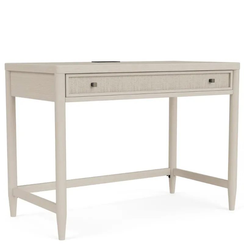 Photo 1 of Riverside Furniture - Maren - Writing Desk - White Sand