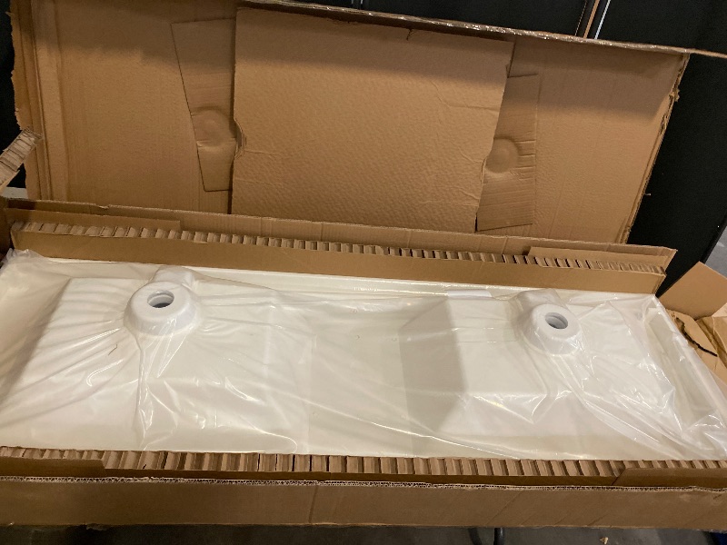 Photo 1 of ONLY includes Double Sink TOP| 59.3" Double Sink Countertop