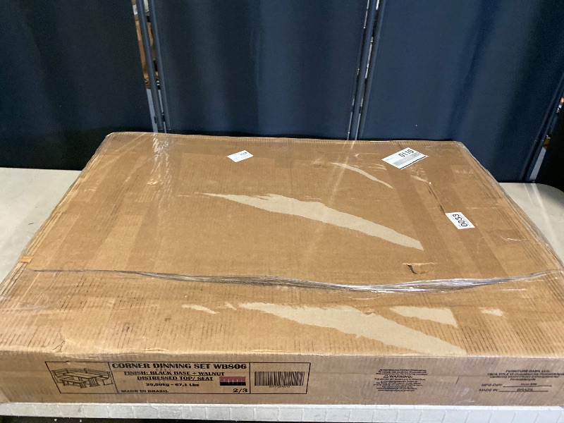 Photo 1 of Only Box 2/3 Included |Partial Set | Corner Dining Set Harvest Black