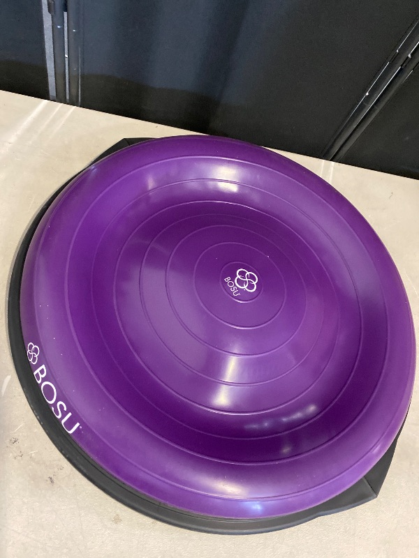 Photo 1 of Bosu Pro Balance Board Strength Trainer, 26 Inch, Purple