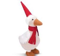 Photo 1 of EKARSEN Original Adorable Plush Duck for House Decoration – Handmade Cute Animal Doll with Cool Style