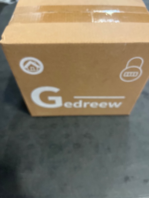 Photo 1 of Gedreew 2 PCS Large Thermostat Lock Box with Combination Lock, Clear Thermostat Cover Guard Compatible With Home Thermostat On Wall, AC Lock Box Cover Fits Thermostats 5"H x 6" W or Smaller