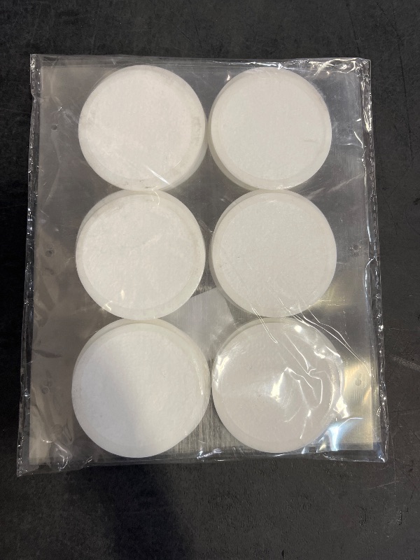 Photo 1 of 36pcs 2.5 inch adhesive Foam white filter Disc replacements