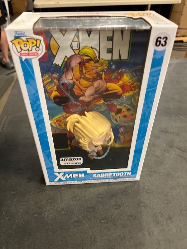 Photo 1 of Funko Pop Comic Cover: Marvel - Age of Apocalypse Sabretooth, Amazon Exclusive - Collectable Vinyl Figure - Gift Idea - Official Merchandise - Toys for Kids & Adults