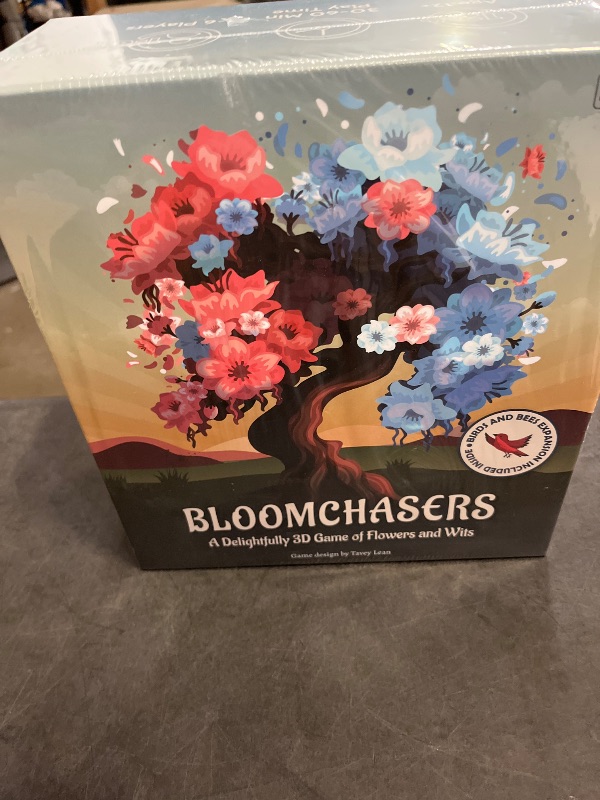 Photo 1 of Bloomchasers 3D Flower Stacking Tree Building Board Game for Families and Adults, Light Strategy, Beautiful, Fun & Competitive, Base Game + Expansion, 1-6 Players, Age 12+