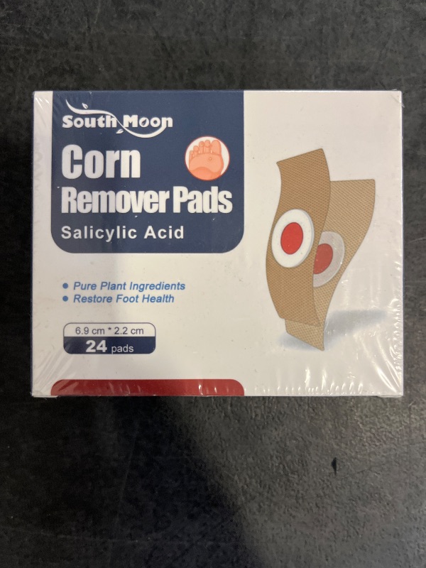 Photo 1 of 2025 New Corn Remover Pads, Foot Corn Remover Patch, 24 Pcs Corn Removal Pads, Corn Removal Ideal for Relief Corn Pain and Foot Care, Corn Plasters with Hole for Feet, Hand, Toe
