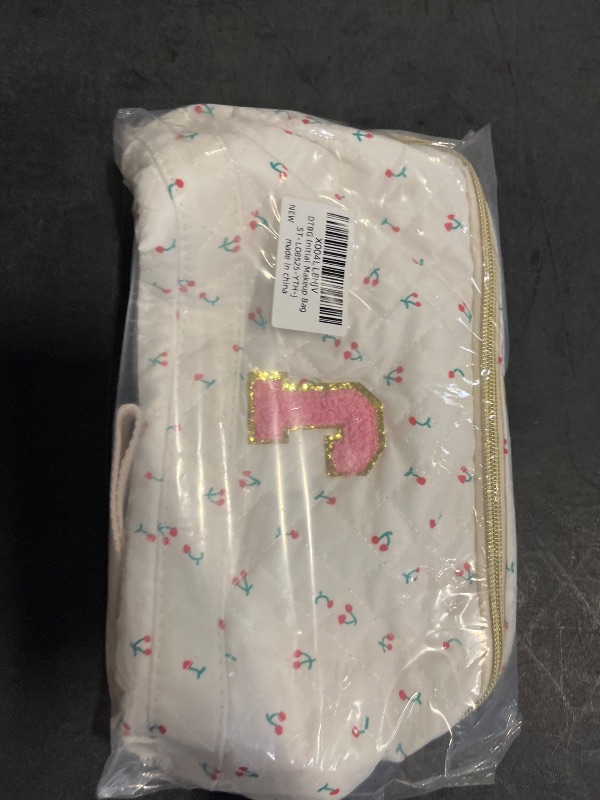 Photo 1 of DTBG Initial Makeup Bag, Cherry, J