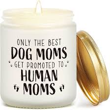 Photo 1 of Best Expecting Mom Gifts,Funny Dog First Time New Mom Gift for Pregnant Women,Pregnancy Mothers Day Gift,Moms to Be Gifts with Lavender Scented Candle
