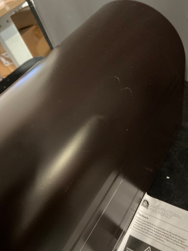 Photo 1 of Architectural Mailboxes Roxbury Post Mount Mailbox, Rubbed Bronze, Large